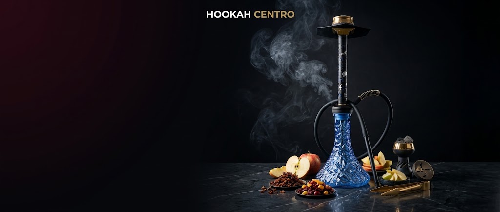 Hookah Centro Blue Obsidian
